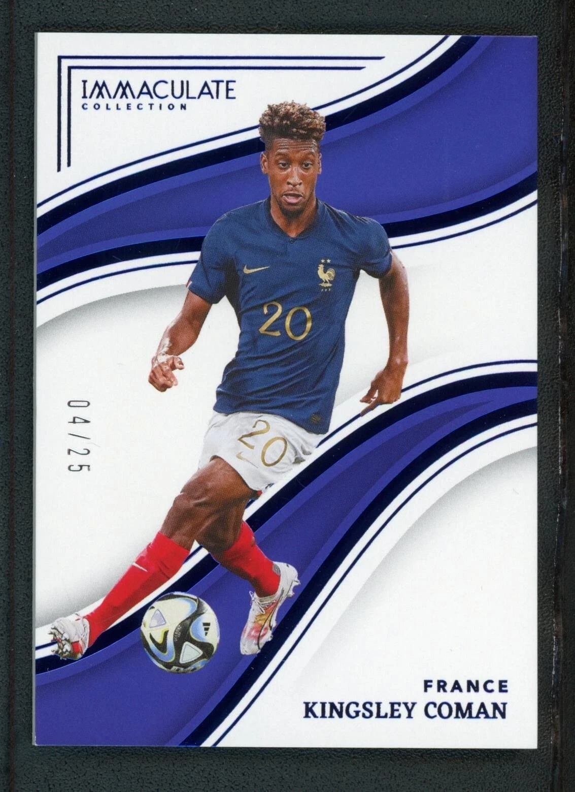 2023-24 KINGSLEY COMAN 04/25 PANINI IMMACULATE COLLECTION