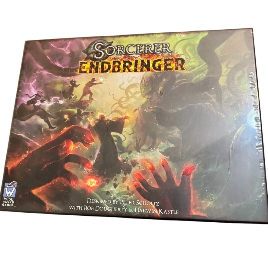 NIB Sorcerer Endbringer Board Game plus 11 Kickstarter Exclusive Packs & boards - Image 2 of 4