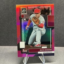 2022 Donruss #186 Rhys Hoskins Holo Pink
