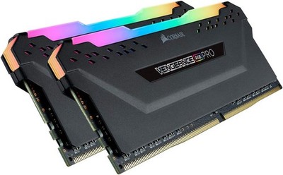 Corsair Vengeance RGB PRO 64GB (2x32GB) DDR4 3600 (PC4-28800) C18 Desktop Memory