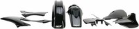 Kunststoff Verkleidung Kit Komplett Ersatz UFO Kawasaki Kx 125-250 Kakit200F@001