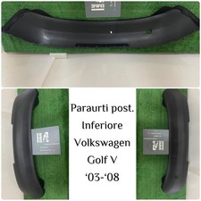 Paraurti Posteriore Inferiore Volkswagen Golf 5 Dal '03 Al '08