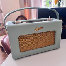 Roberts RD70 Portable DAB/FM Radio Bluetooth Alarm Sleep Timer Aux In Blue