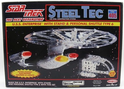 Star Trek The Next Generation U.S.S. Enterprise NCC-1701-D Steel Tec Remco #7094