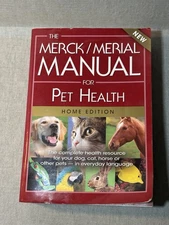 Merck / Merial Manual for Pet Health by Merck Editor (2007, Softcover) Home Ed.