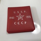 1981 Australia UC Coin Set in Red Royal Australian Mint Wallet OGP & USSR RUBAL — photo 5