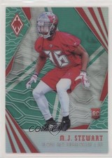 2018 Panini Phoenix Rookies Green 19/25 MJ Stewart #156 7m3