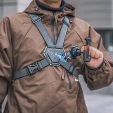 SOH Mobile Phone Chest Strap Harness Mount,Magnetic Quickly Release Adjustabl...