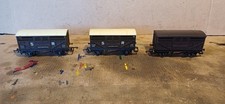 Hornby R106 OO Gauge Southern SR 10T Cattle Sheep Wagon X3 Job Lot Free P&P