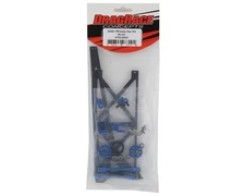 Drag Race Concepts 355-0002 Slider Wheelie Bar w/O-Ring Wheels (Blue)