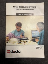 Rare Livre De Ressources Lego Technic Control Dacta 95042