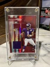 2005 Leaf Certified Materials Warren Moon #131 Mirror Red Materials 071/100 (MEM