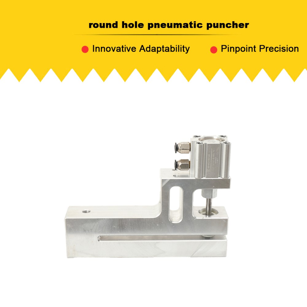 8MM Round Hole Pneumatic Puncher BOPP Plastic OPP Film Bag Punching Machine 