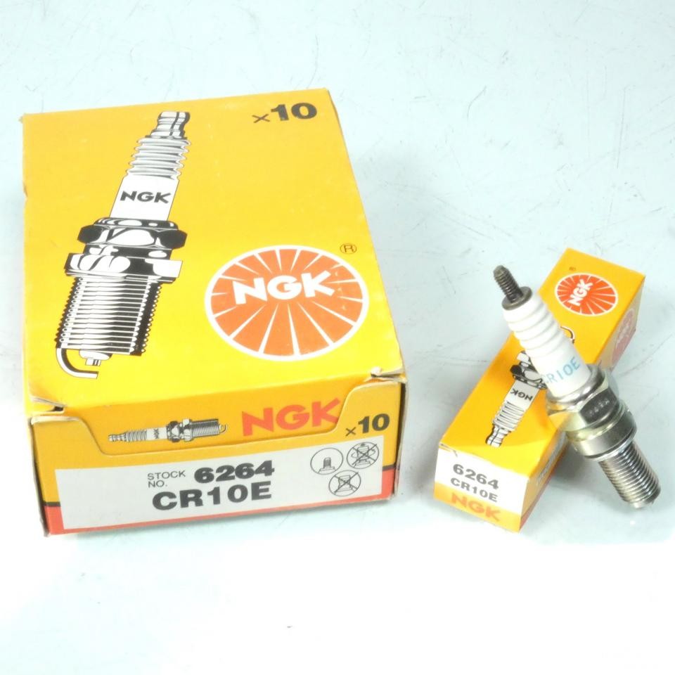 Bougie NGK CR10E résout les ratés de démarrage Suzuki 650 DR SE 1996