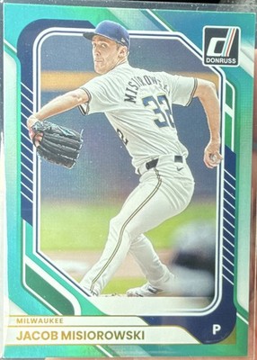 2026 Jacob Misiorowski THE MIZ /25 Teal Foil 