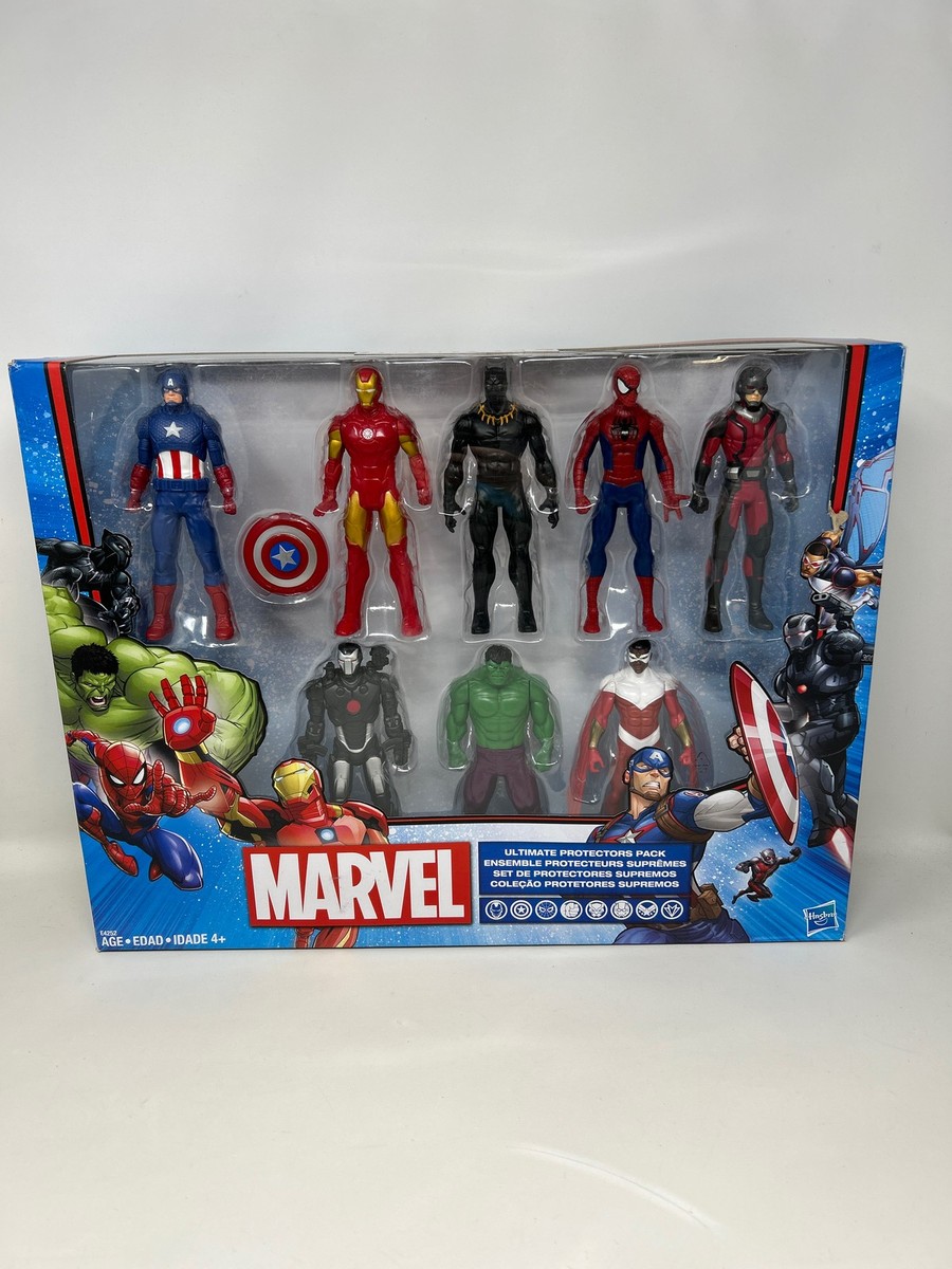 Marvel E4252 Avengers Ultimate Protectors Action Figures 8 Pieces
