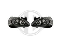 Designscheinwerfer Klarglas/Schwarz FüR Opel Corsa 2000-2006
