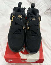 Nike Air Force Max CB Black/Metallic Gold Mid...