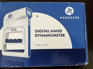 Handexer Digital Hand Gripper with Adjustable Resistance White/Blue