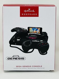Sonic X Shadow Generations Xbox Series & Hallmark Sega Genesis Console Ornament