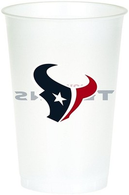 Houston Texans NFL Pro Football Sports Banquet Theme Party 20 oz. Plastic Cups