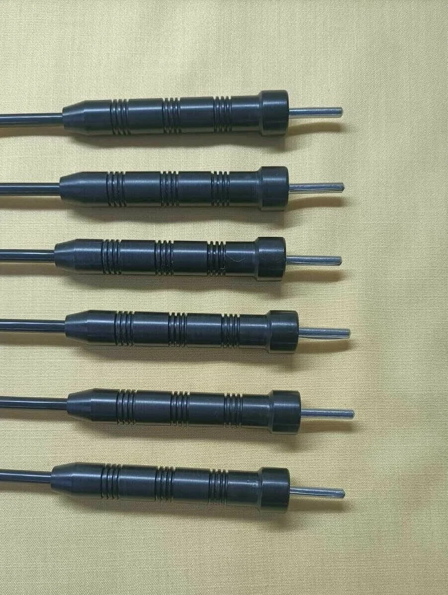 6pc Laparoscopic Monopolar L-Hook 5mmx330mm Reusable Best Quality Instruments
