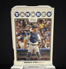2008 Topps - Jorge Posada #297 New York Yankees Major League Baseball MLB Card