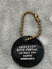 Vtg  "ANDERSON BUICK" 1967 DEALERS KEYCHAIN  WAHOO, NE  1947-1978 *RARE* — photo 2