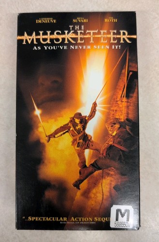 Tim Roth Muskateer The Musketeer (VHS, 2001) Tim Roth Catherine Deneuve * Buy 2 Get 1 Free ...