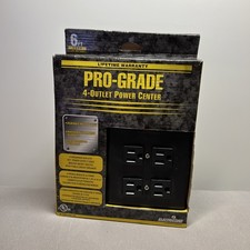 LEVITON Pro-Grade 4-Outlet Power Center A-1505-006-YP 