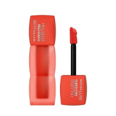 Maybelline New York SuperStay Teddy Tint Lippen-Tint, Der A+ Farbton Matte 5ml