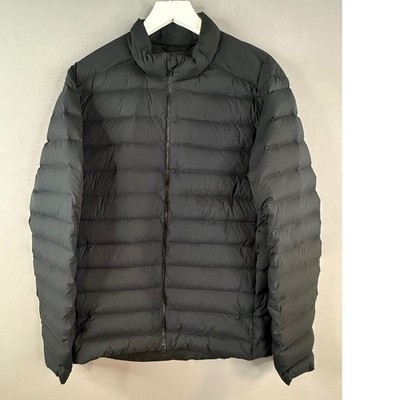 Lululemon Navigation Down Jacket Evolve Mens Size L Black Puffer Insulated
