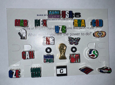 FIFA 26 World Cup Bank of America Bracelet Charm *INDIVIDUAL CHARMS*