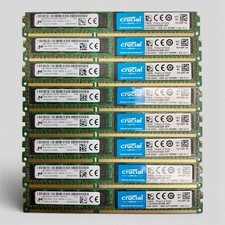 Lot of 8 Micron MT18KDF1G72PDZ 8GB 2Rx8 PC3L-12800R DDR3L 1600MHz ECC Registered
