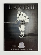 2024-25 Upper Deck The Cup Sebastian Aho EL-21 Lavish 13/50 Hurricanes