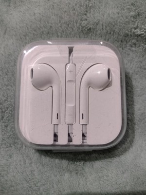 Original Apple Kopfhörer Kabelgebunden Ohrhörer Ohrhörer 3,5 mm Klinke - Brandneu Versiegelt