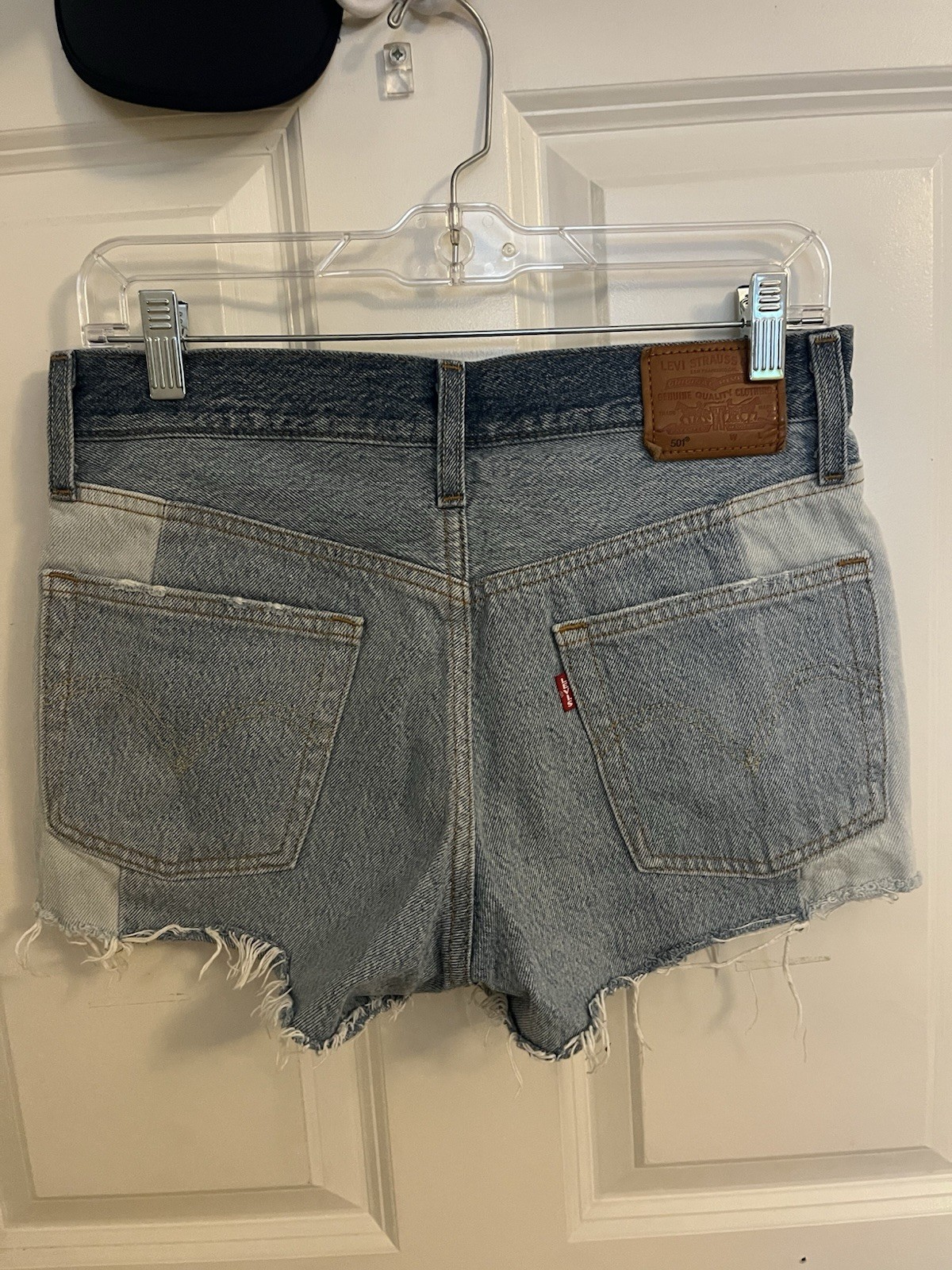 Levi's high rise patchwork denim shorts #denimsho… - image 6