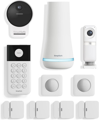 10 Piece Wireless Home Security System with Outdoor Camera- Optional 24/7 Profes