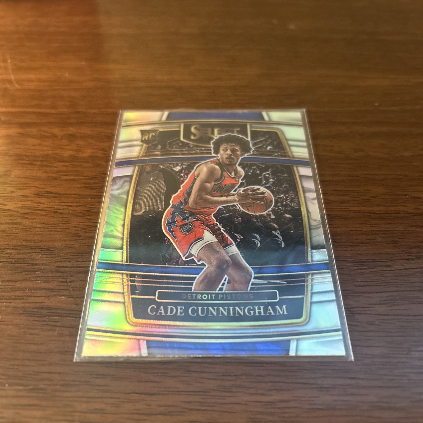 2021-22 Select Cade Cunningham RC Silver Prizms Concourse #11 Pistons