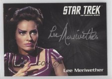 2016 Star Trek TOS 50th Anniversary Silver Ink Lee Meriwether as Losira Auto 0r4
