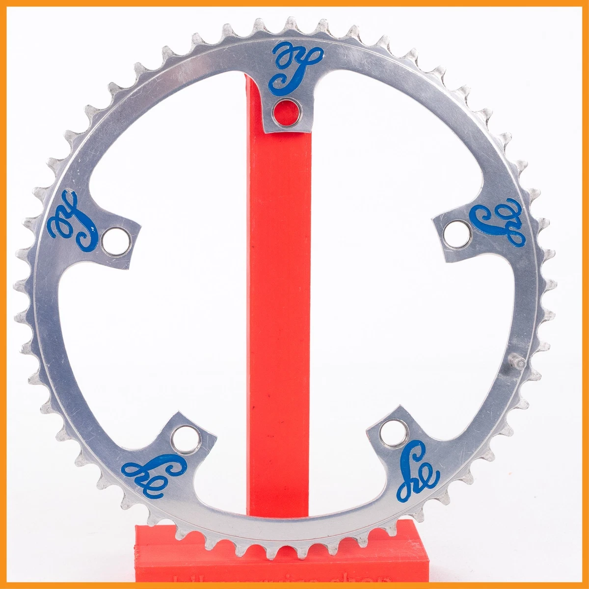 NOS Plateaux Acier Chromé 46T Old Bike Chainring Pedalier