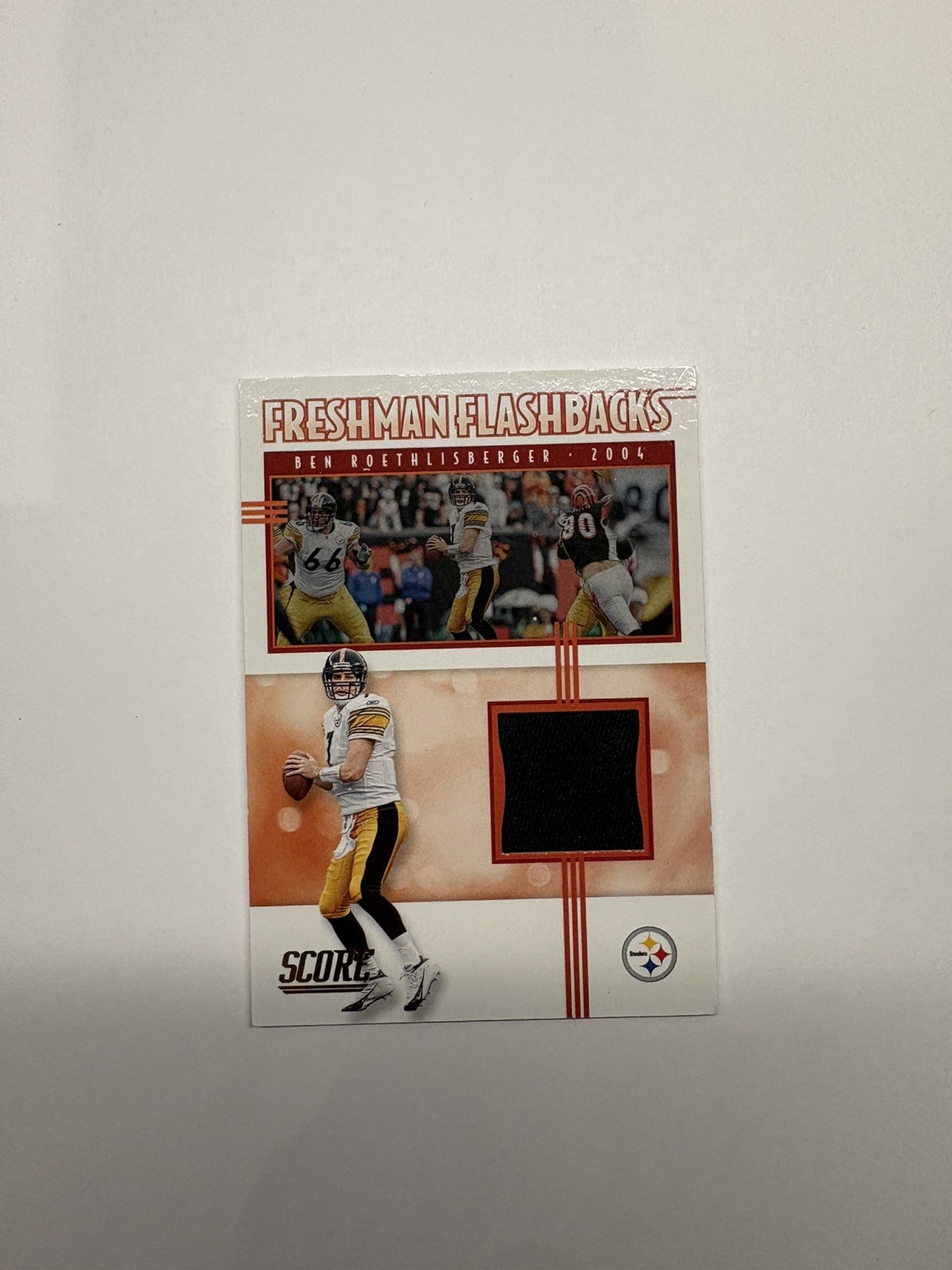 2020 Score Ben Roethlisberger Freshman Flashbacks #FF-BR Pittsburgh Steelers