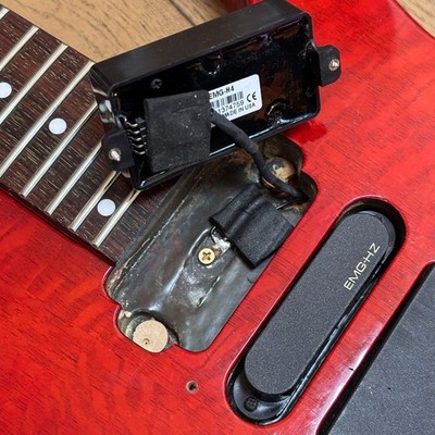 Charvel Soloist Dinky EMG HZ Lacewood Body Electric Guitar with