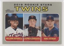 2019 Topps Heritage Stars Kohl Stewart Willians Astudillo #386 Rookie RC 5ta