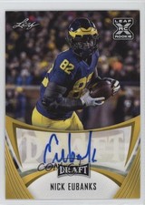 2021 Leaf Draft Auto Gold Nick Eubanks #BA-NE1 Auto x5u