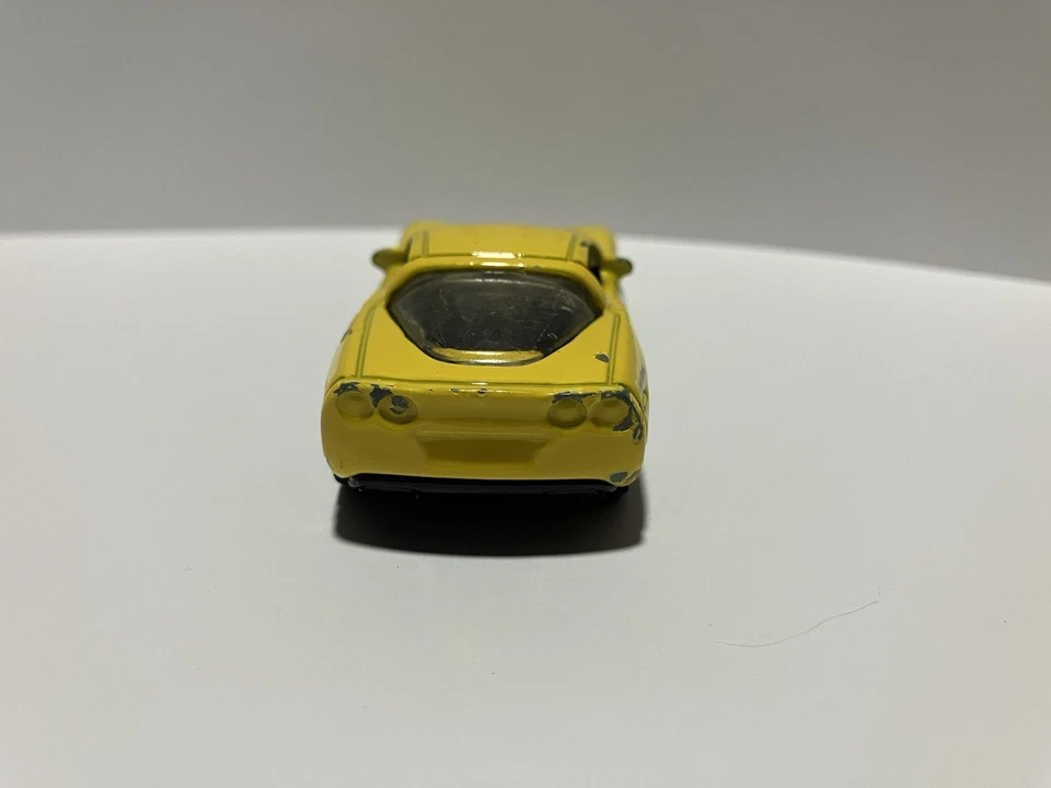 Vintage Matchbox 2003 Chevy Corvette Disney Mickey Mouse Donald Duck Car - Image 4 of 4