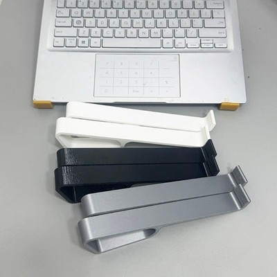 Adjustable Plastic Laptop Risers Stand Enhances Comfort And Prevents Overheating