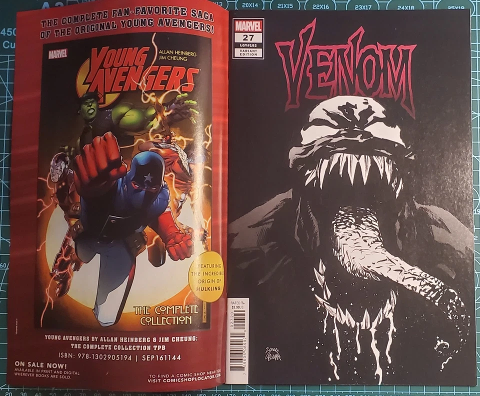 🔑Juego combinado de errores "Brave And The Bowl" error + error de doble cubierta Venom 27 casi nuevo+🔥 Foto 2 de 4