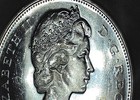 1967 canadian half dollar, cameo, brillant, great eye appeal, gem — photo 5