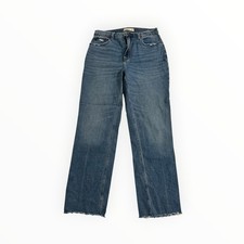 Abercrombie  Fitch Curve Love Ankle Straight Jeans 29/8 Womens Denim